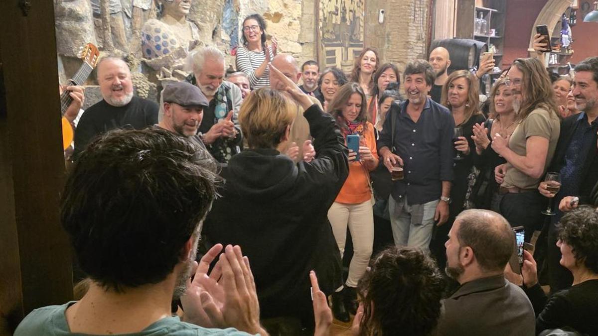Imagen de una fiesta flamenca en Jerez.