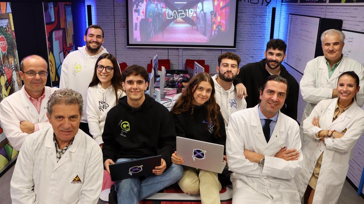 Jóvenes participantes en la segunda edición del programa de innovación ‘Business Tech LAB’.