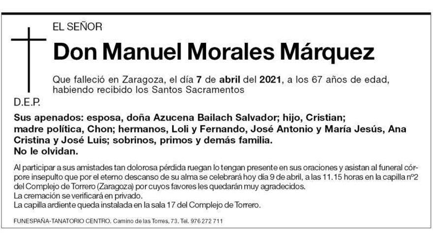 Manuel Morales Márquez