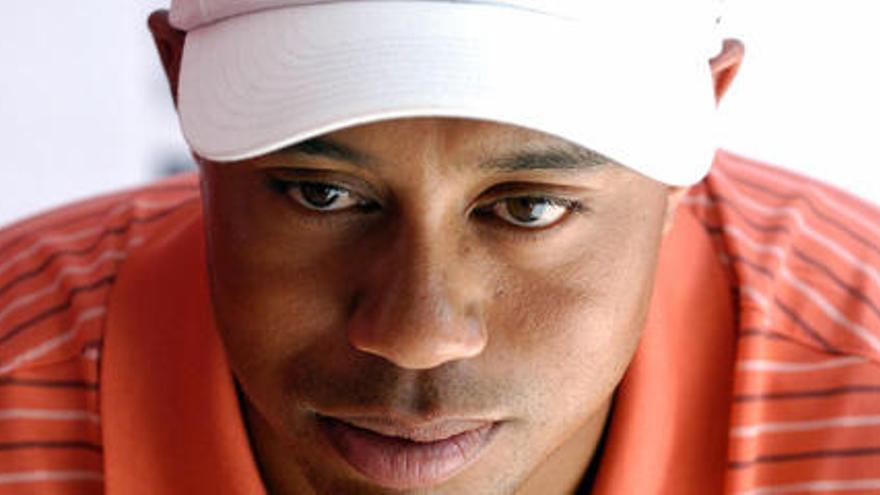 Tiger Woods en una foto de archivo