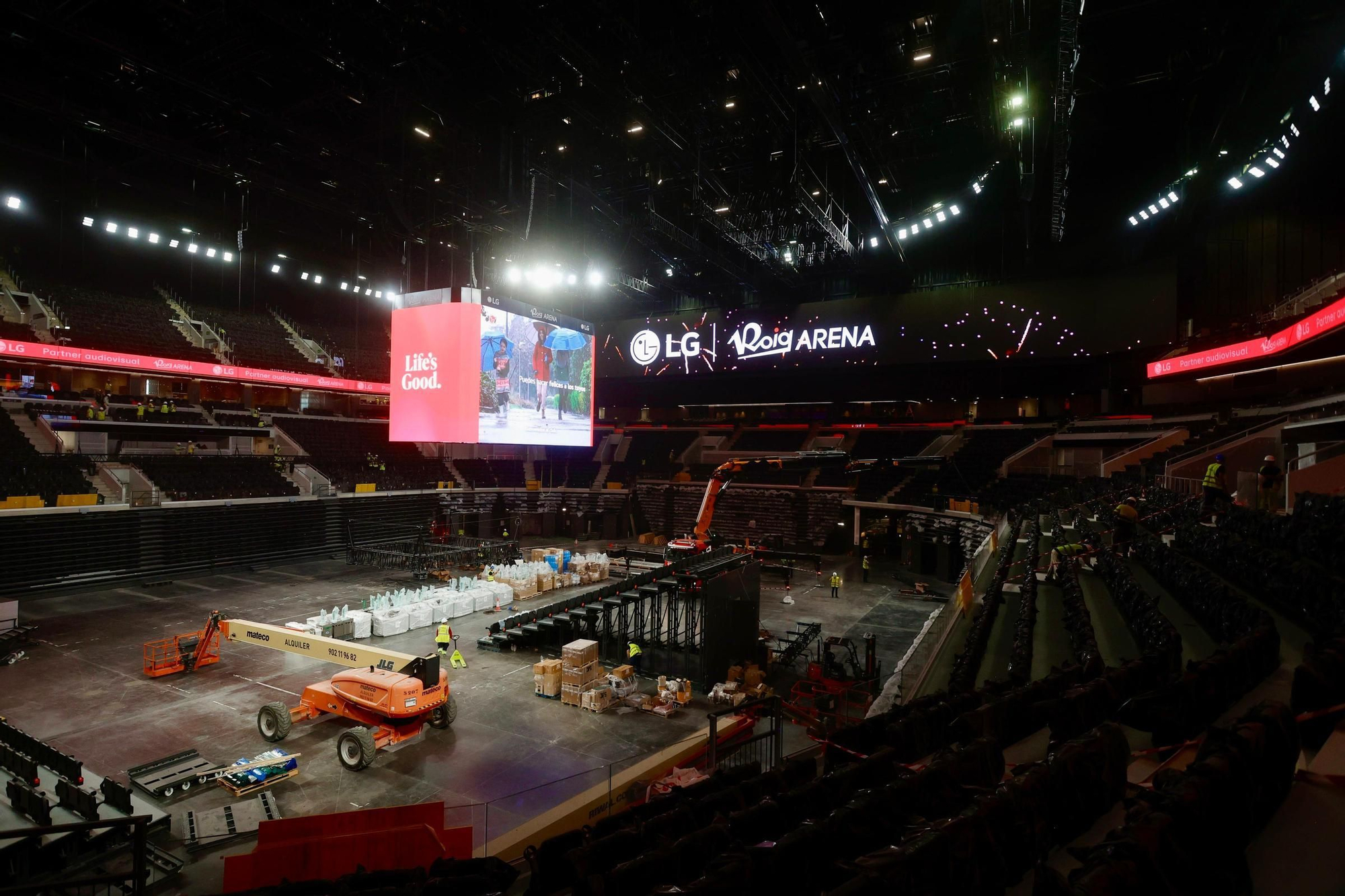Obras del Roig Arena: Presentación del proyecto de innovación tecnológica