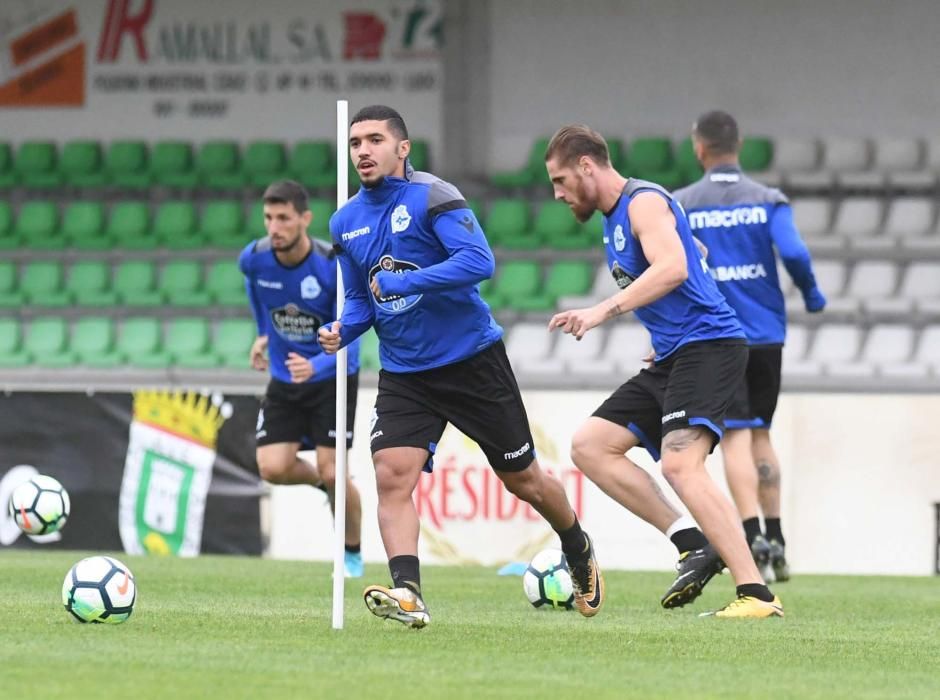 Sesión de entrenamiento en Vilalba