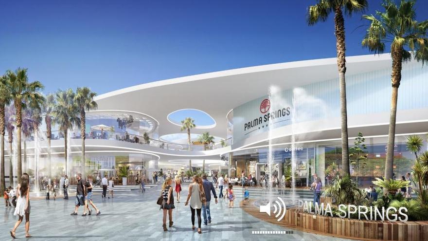 Der Name für das neue Einkaufszentrum steht: Palma Springs soll der Shoppingtempel hinter der Playa de Palma heissen