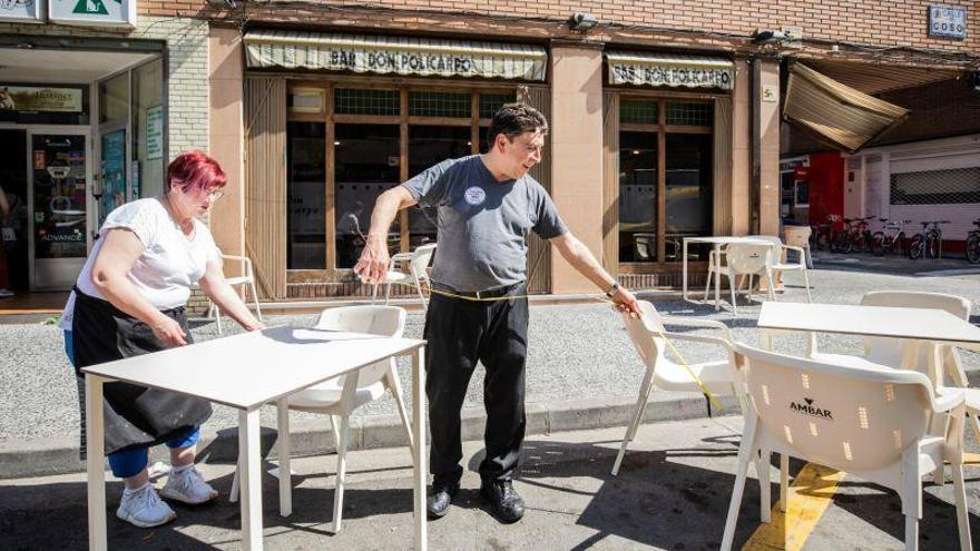 Más de 1.300 bares de Zaragoza no han abierto tras el estado de alarma