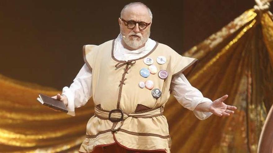 Moncho Borrajo reinterpreta a Don Quijote en Vigo