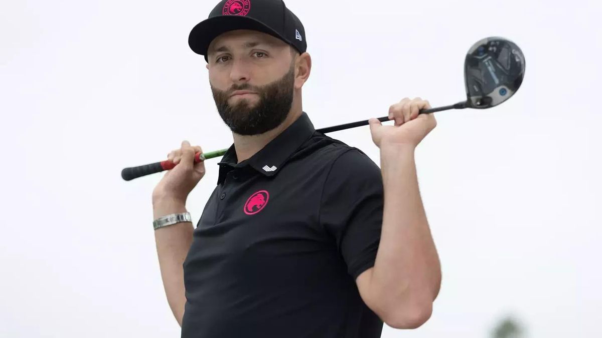 El gofista español Jon Rahm, en su presentación capitán del equipo Legion XIII.