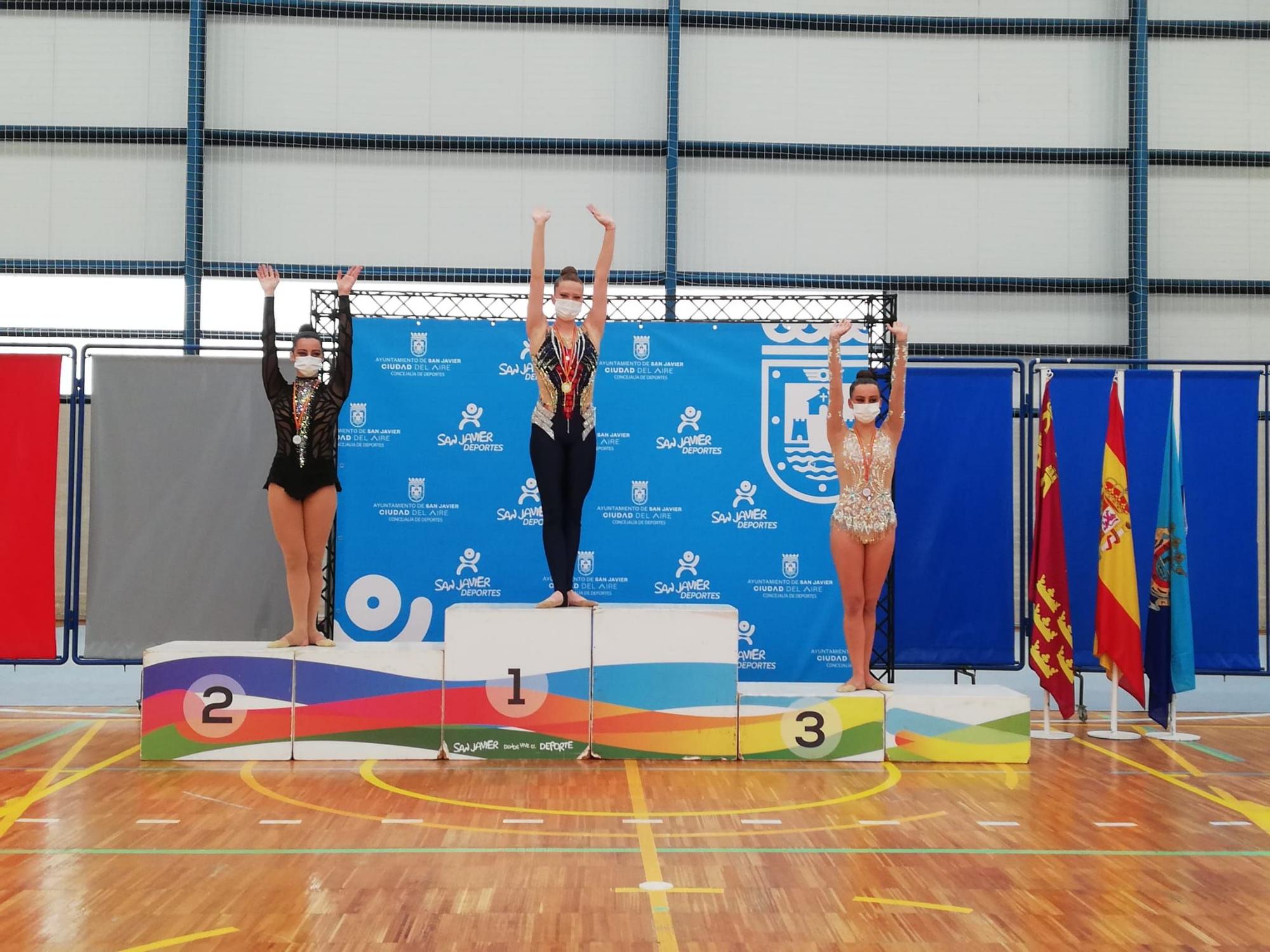 Regional de gimnasia rítmica en San Javier