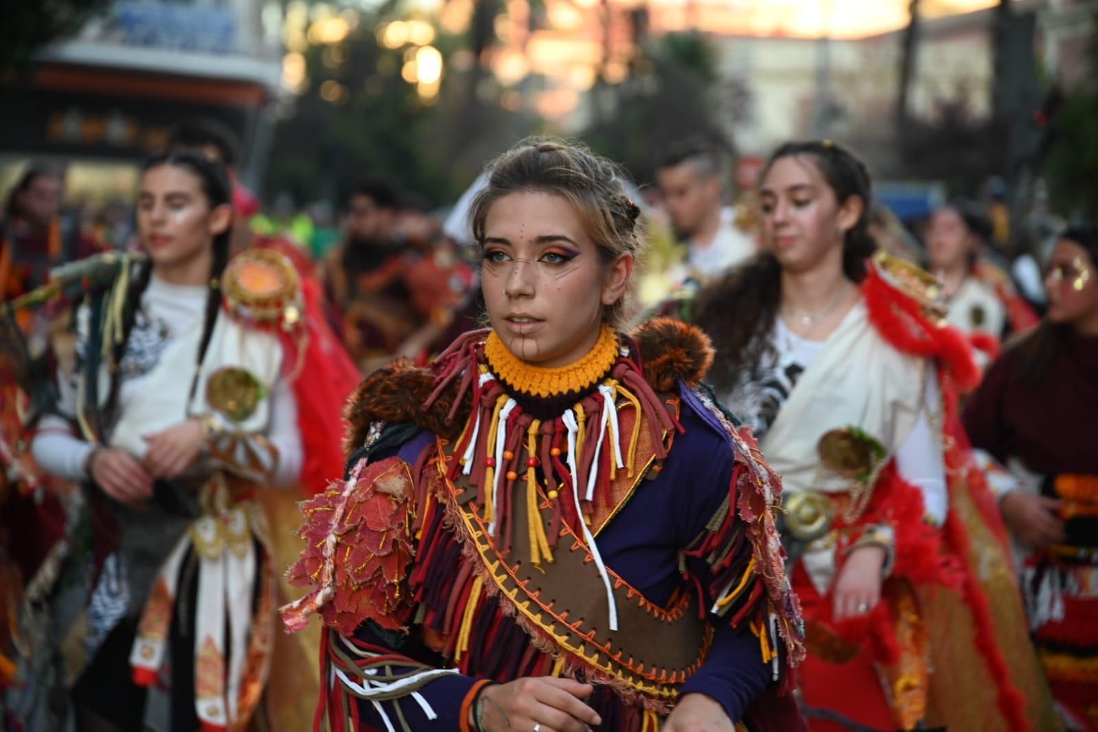 GALERÍA | Las Candelas de Santa Marina preludian el Carnaval de Badajoz