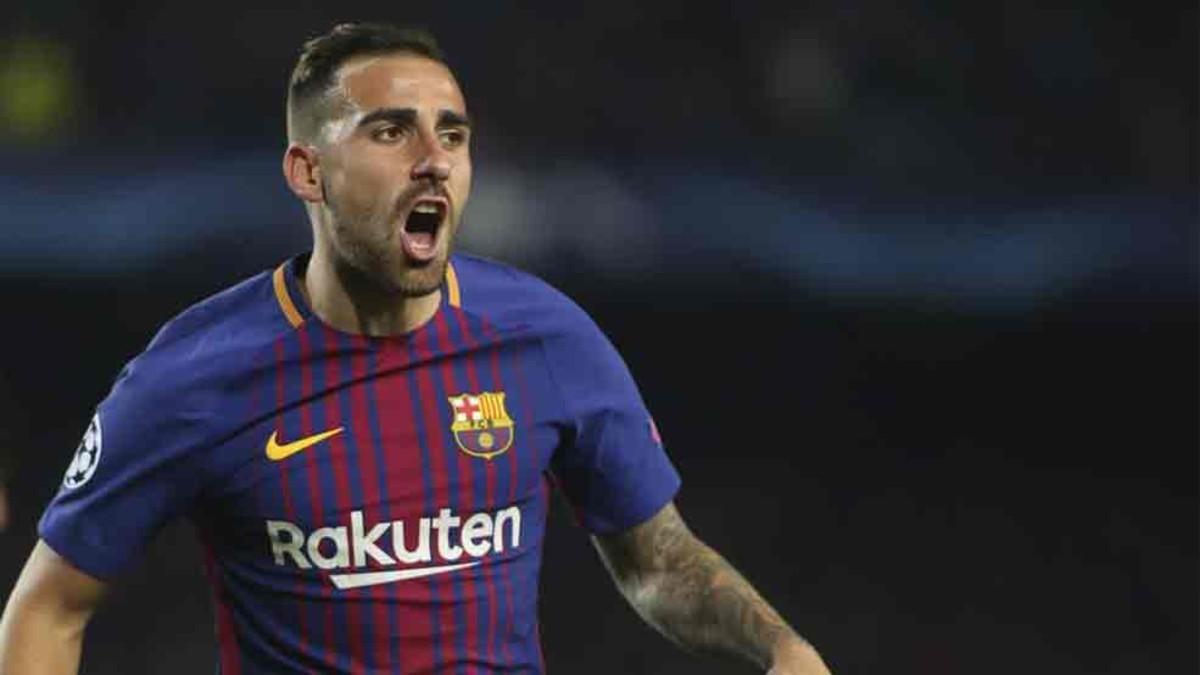 Paco Alcácer volvió a marcar con el Barcelona