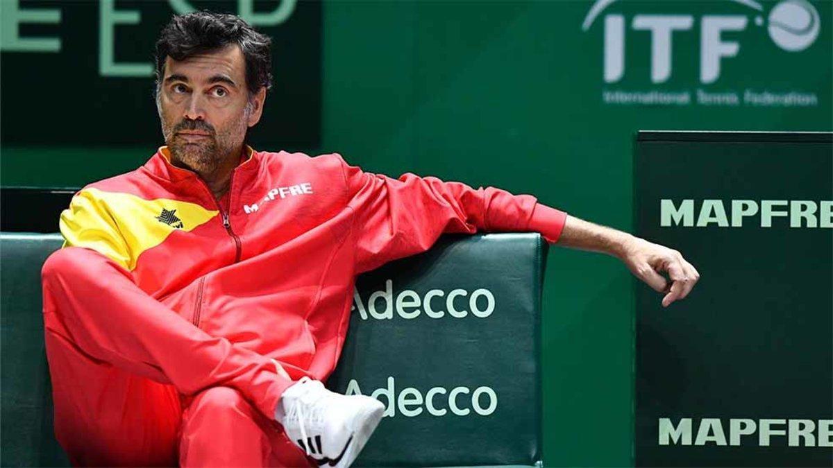 Bruguera, capitán español de Copa Davis