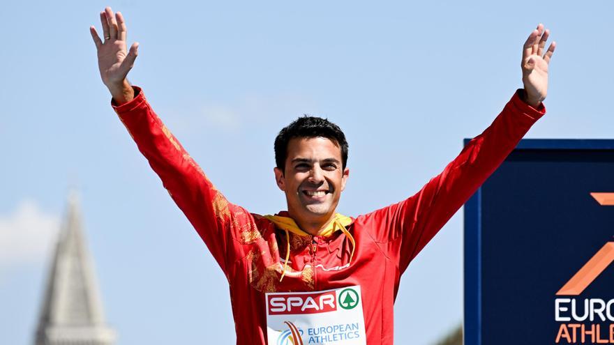 Miguel Ángel López, campeón de España en 35 kilómetros marcha