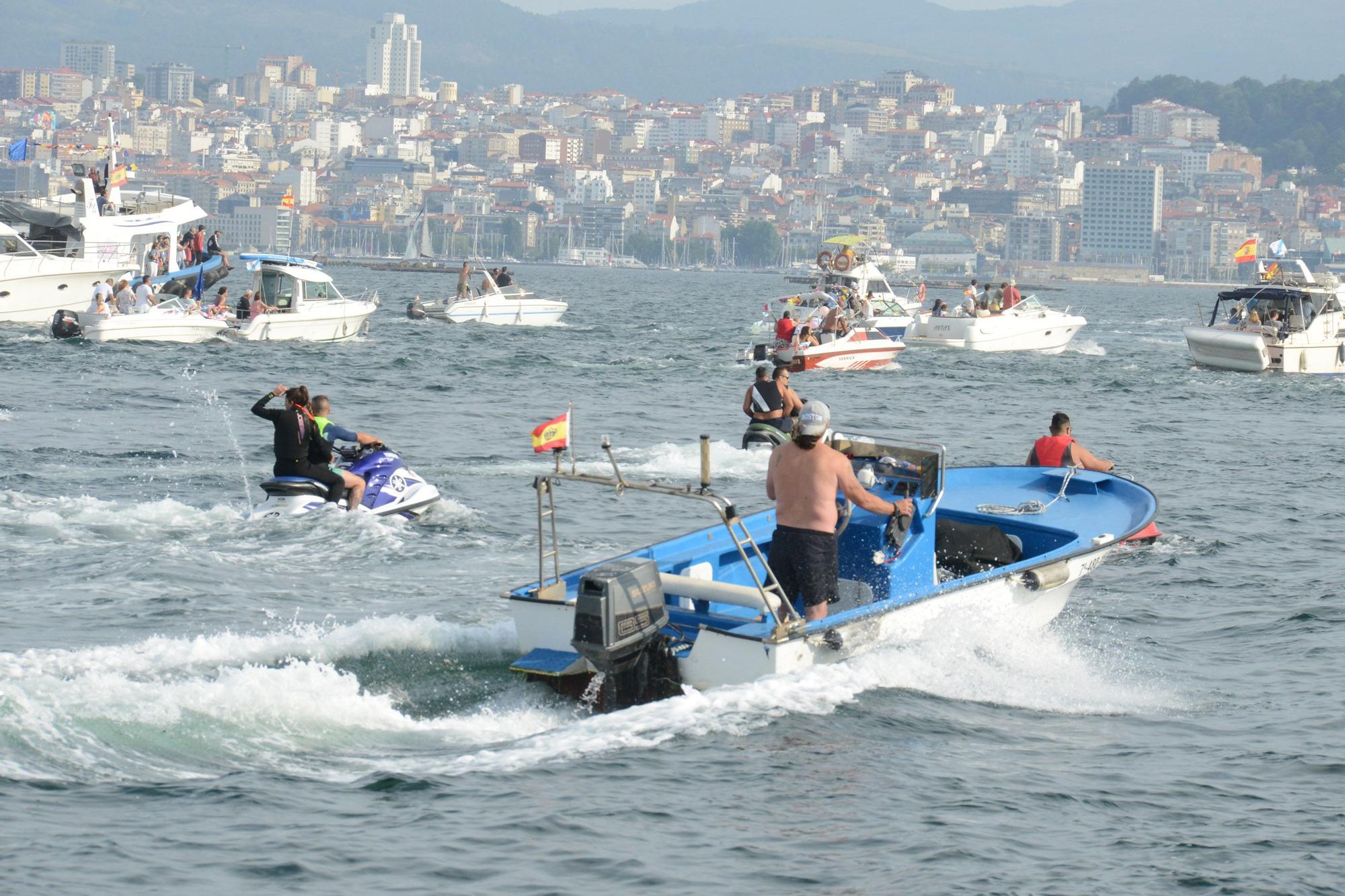 Las celebraciones de la Virgen del Carmen en Moaña