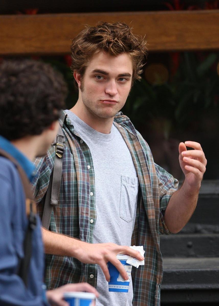 Robert Pattinson rodando Remember me'