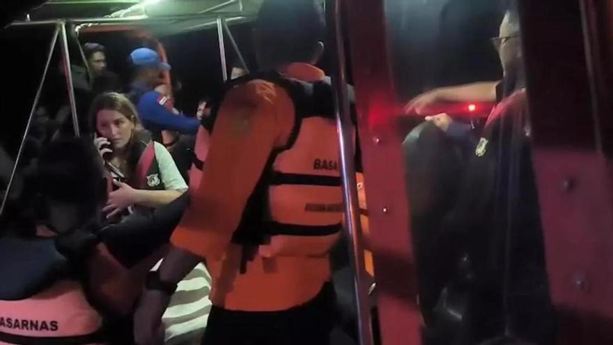 La valenciana que sobrevivió al naufragio en Indonesia: 