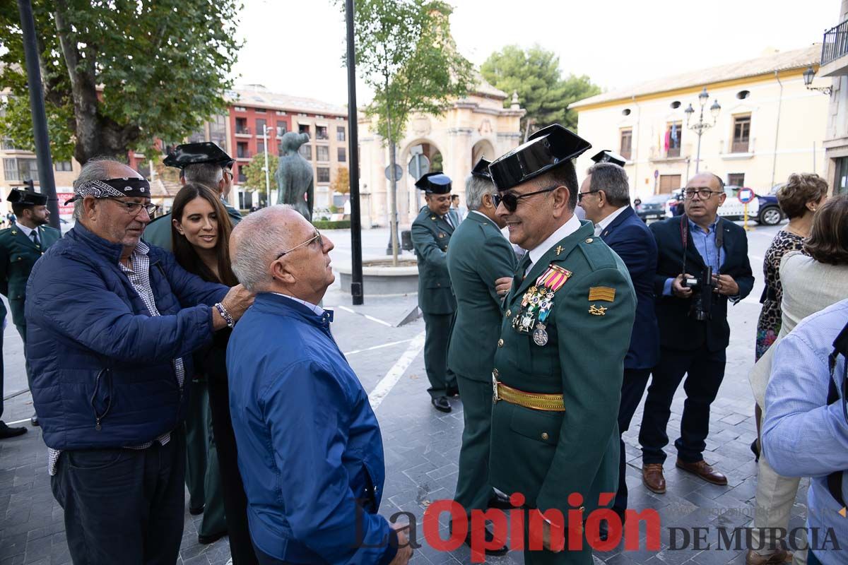 Celebración de la patrona de la Guardia Civil en Caravaca