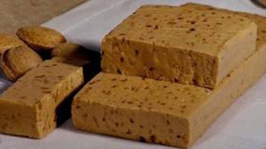 Dos trozos de turrón, 250 calorías