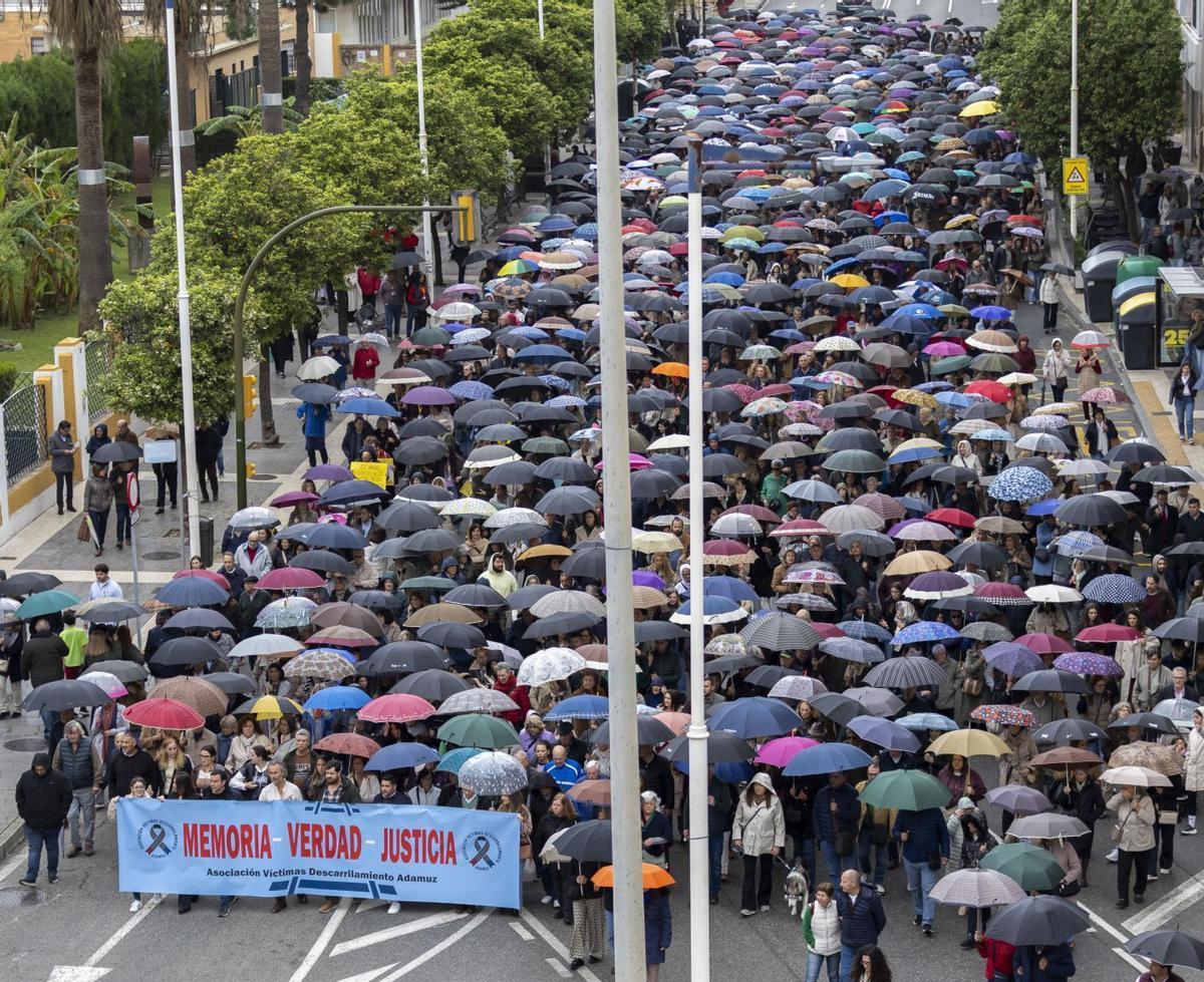 La jutge constata que Adif va retirar, sense permís, 42 metres més de via a Adamuz