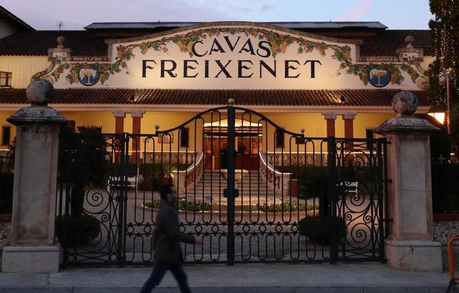 Las cavas Freixenet, en Sant Sadurní d’Anoia.