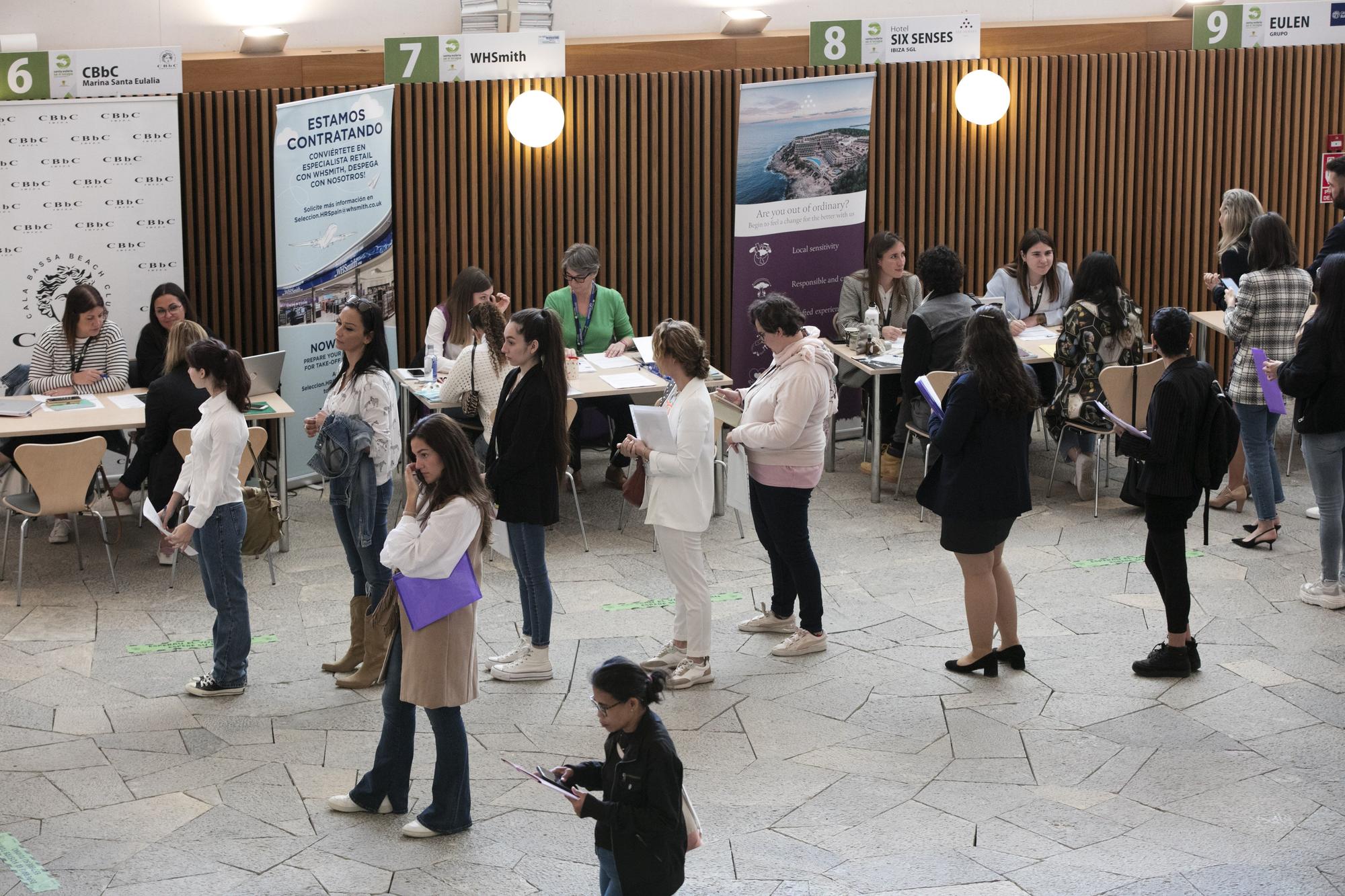 Galería de imágenes de la Feria s'en Ocupa de Ibiza