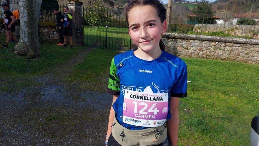 La promesa del trail salense: a sus 13 años logró el tercer puesto femenino absoluto en Las Traviesas de Cornellana