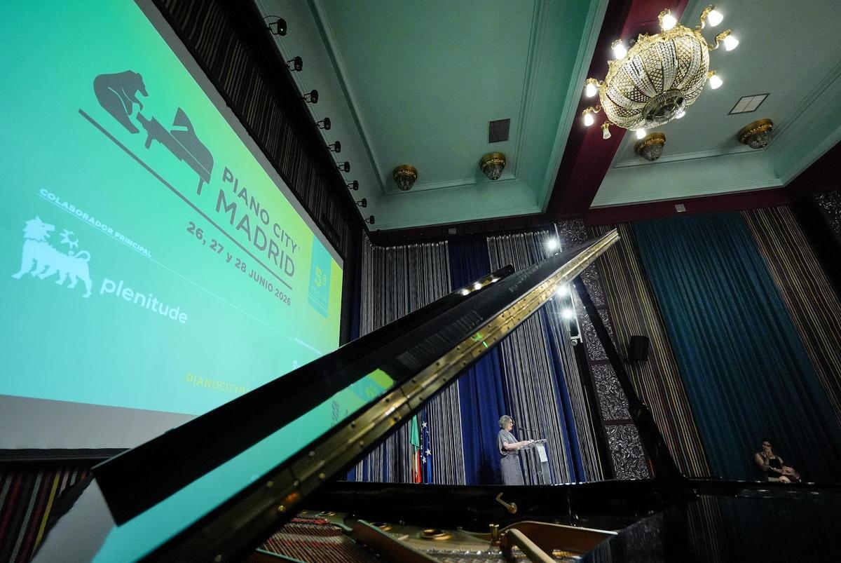 Presentación "Piano Madrid City 2026"