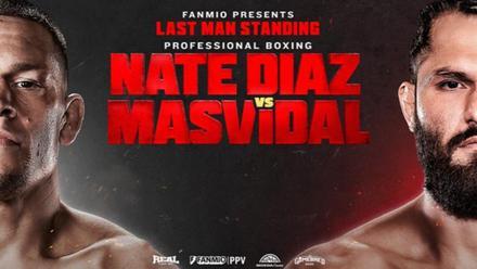 Este es el cartel del combate entre Nate Diaz y Jorge Masvidal