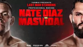 Nate Diaz vs Masvidal: fecha, horario y dónde ver el combate de boxeo