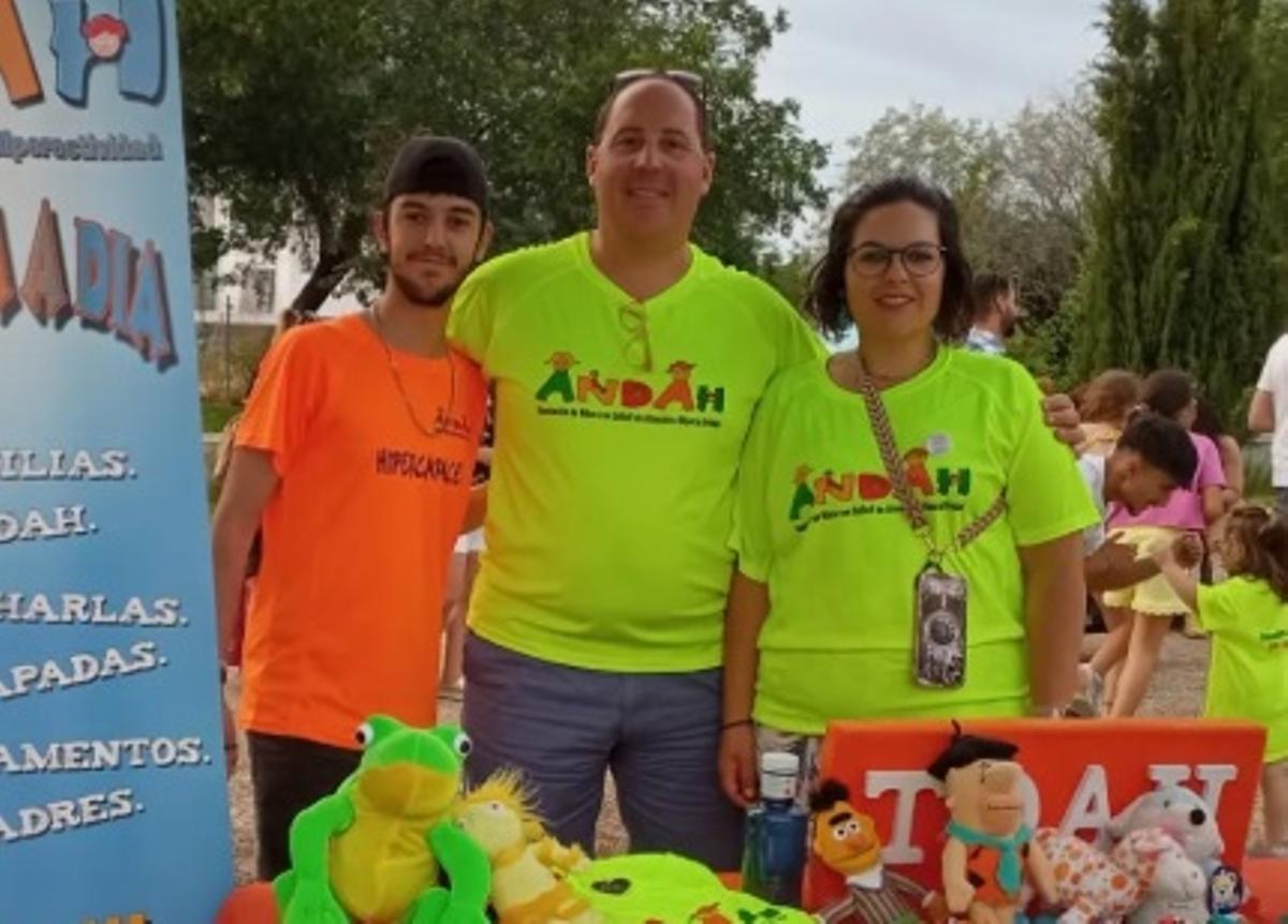 La asociación Andah, en un mercadillo solidario.