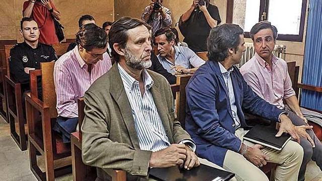 Los hermanos Ruiz Mateos cuando fueron juzgados en mayo del 2017 en Palma.