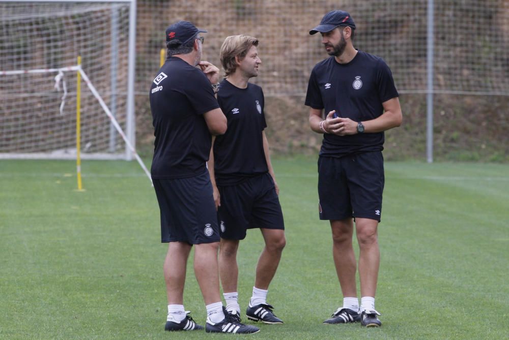 Entrenament del Girona FC