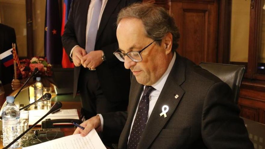 El president Quim Torra.