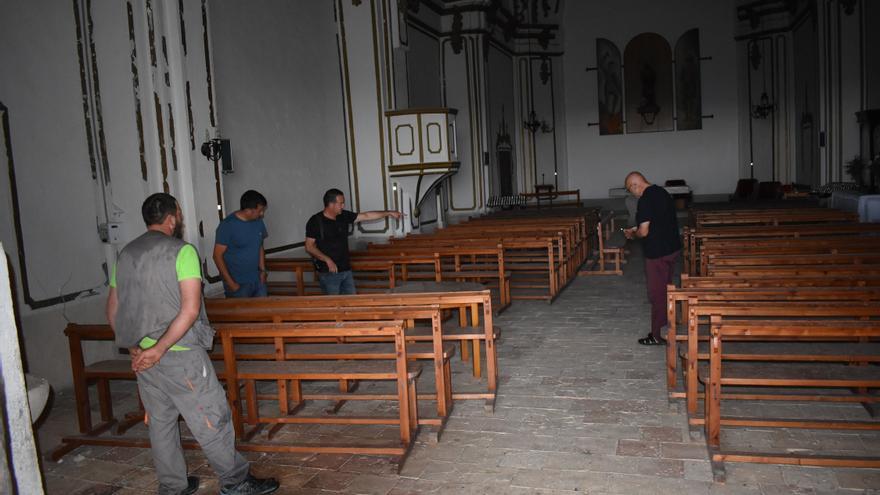 La Diputación reacciona al mal estado de la ermita de Sant Cristòfol de la Todolella