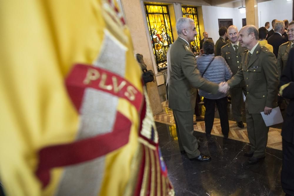 Conmemoración del XXII aniversario de la creación de la Delegación Militar de Oviedo