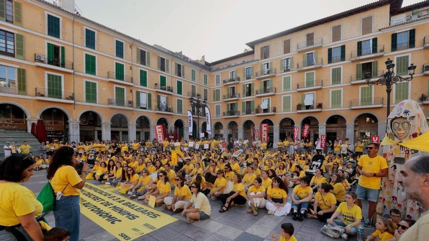Aumenta el enfrentamiento sindical en la negociación de la educación 0-3 años en Baleares