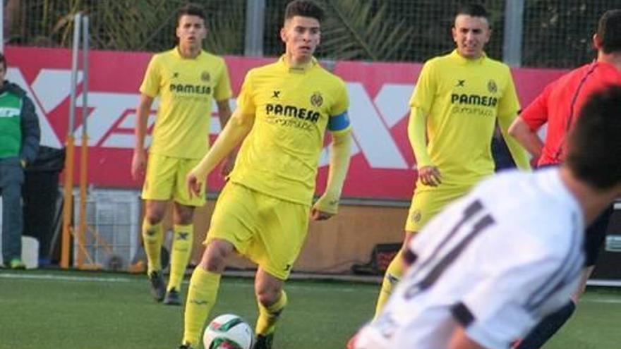 El jacarillense Víctor Moya «Chuca» es ejemplo de regularidad en el juvenil A del Villarreal.