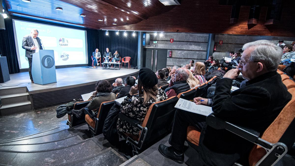 Presentació del Pla d'Actuació Municipal de Manresa 2023-2027 a l'auditori de la Plana de l'Om