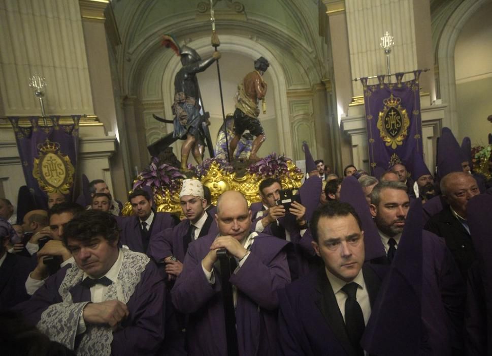 Murcia se queda sin la procesión de los 'salzillos' por la lluvia