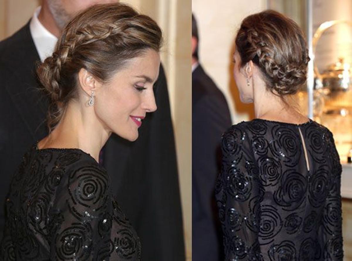 la trenza de Letizia