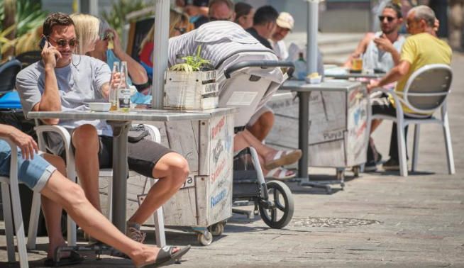 Primera fase de la desescalada en sur de Tenerife.