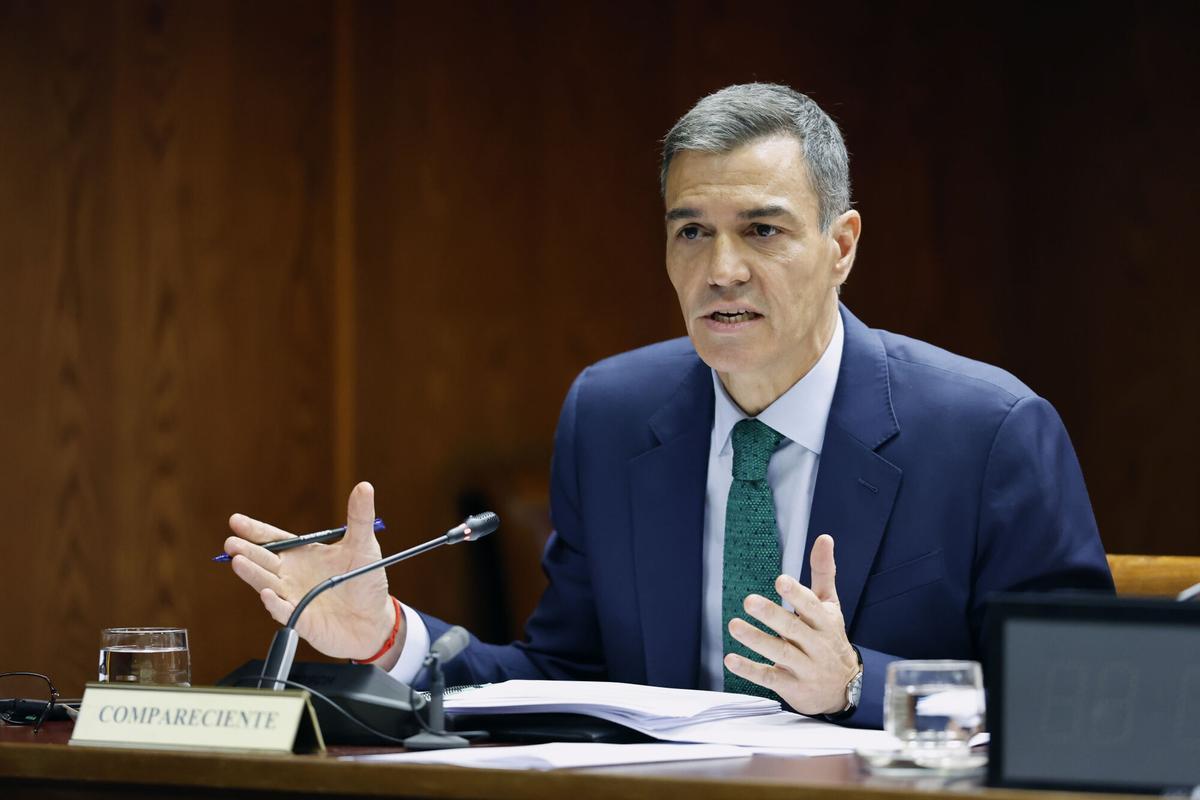 La comparecencia de Pedro Sánchez en la comisión del Caso Koldo en el Senado.