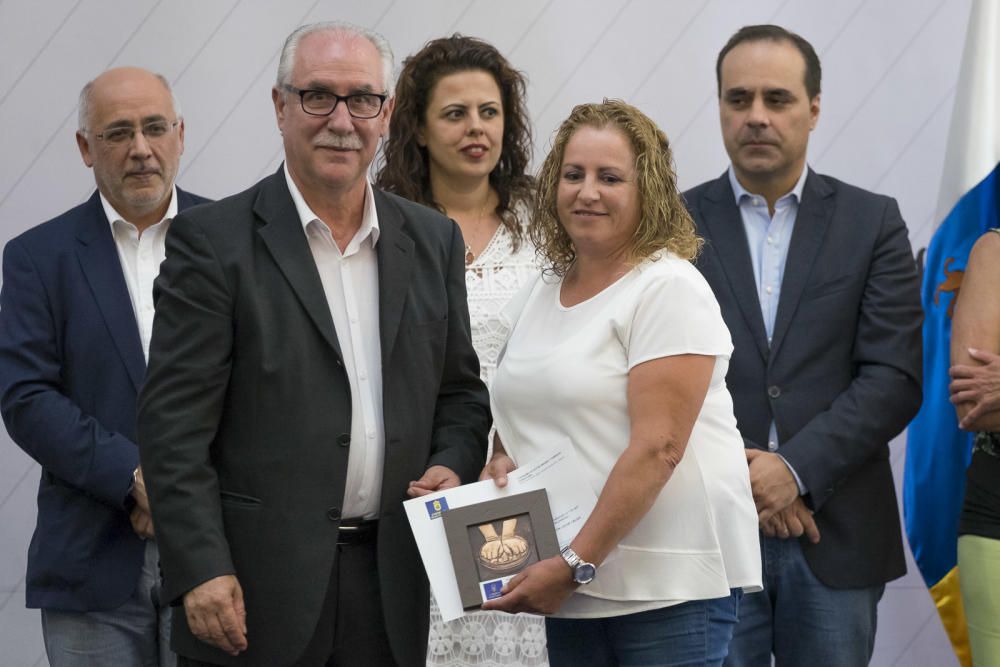 Entrega de premios a los mejores quesos y vinos de Gran Canaria