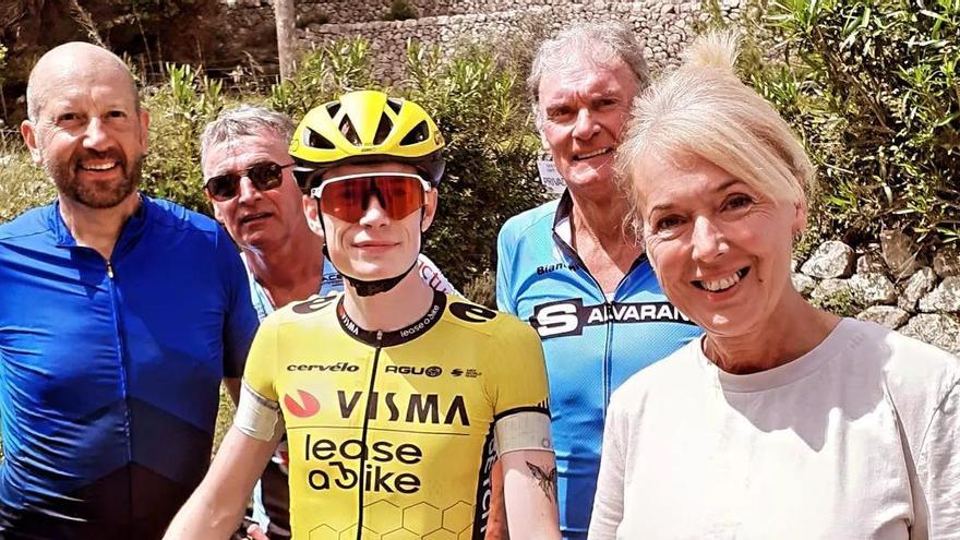 Vingegaard se entrena en Mallorca pensando en el Tour de Francia
