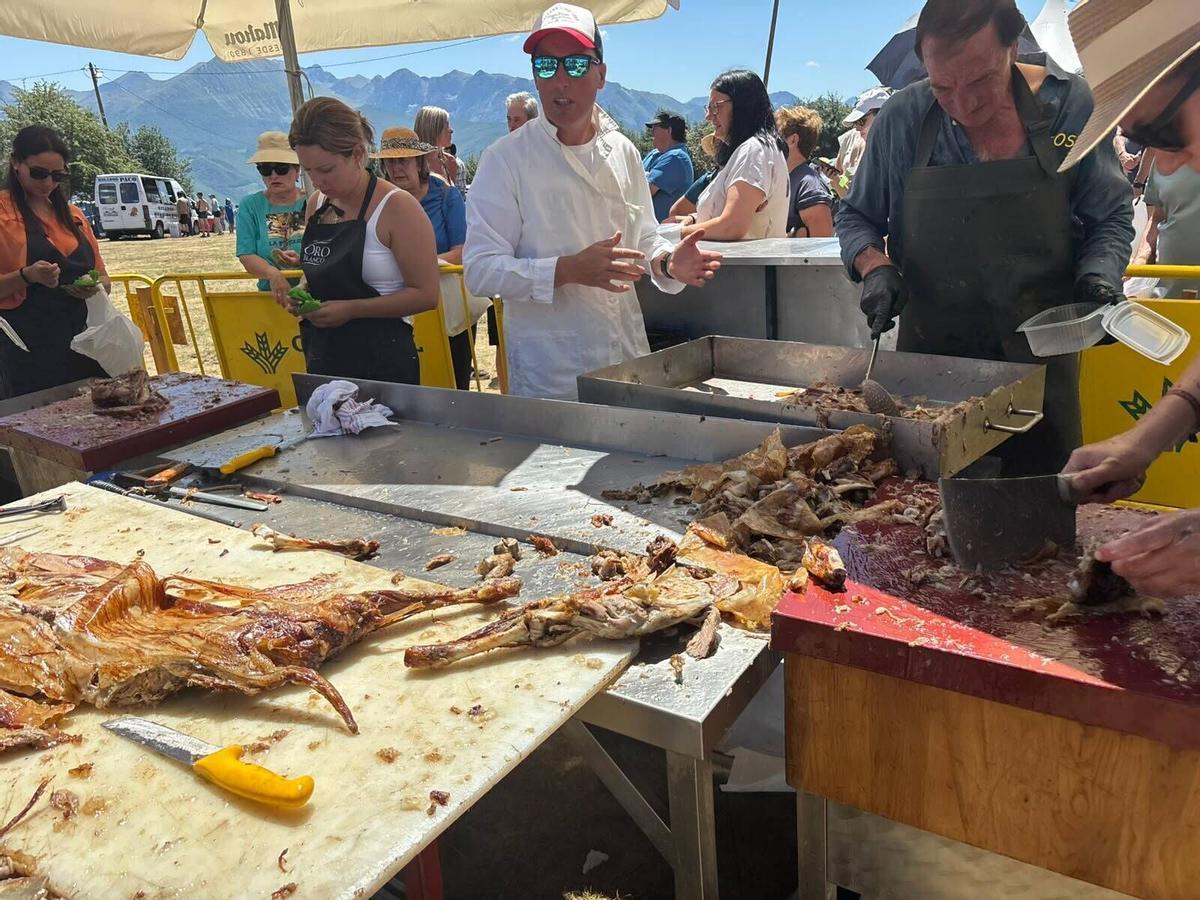Así fue la fiesta del Prau Llagüezos.