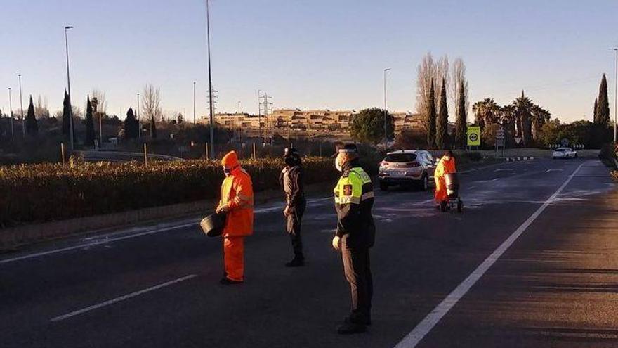 Hasta siete grados bajo cero en Extremadura