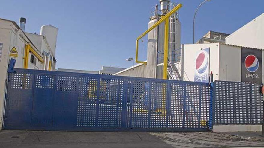 Imagen de las instalaciones de la multinacional Pepsi en Marratxí.