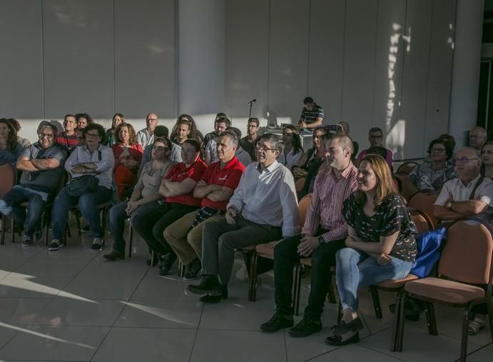 02/05/2017 POLÍTICA  PSOE  campaña electoral del candidato a la secretaría general del psoe Patxi López. en snata cruz de tenerife