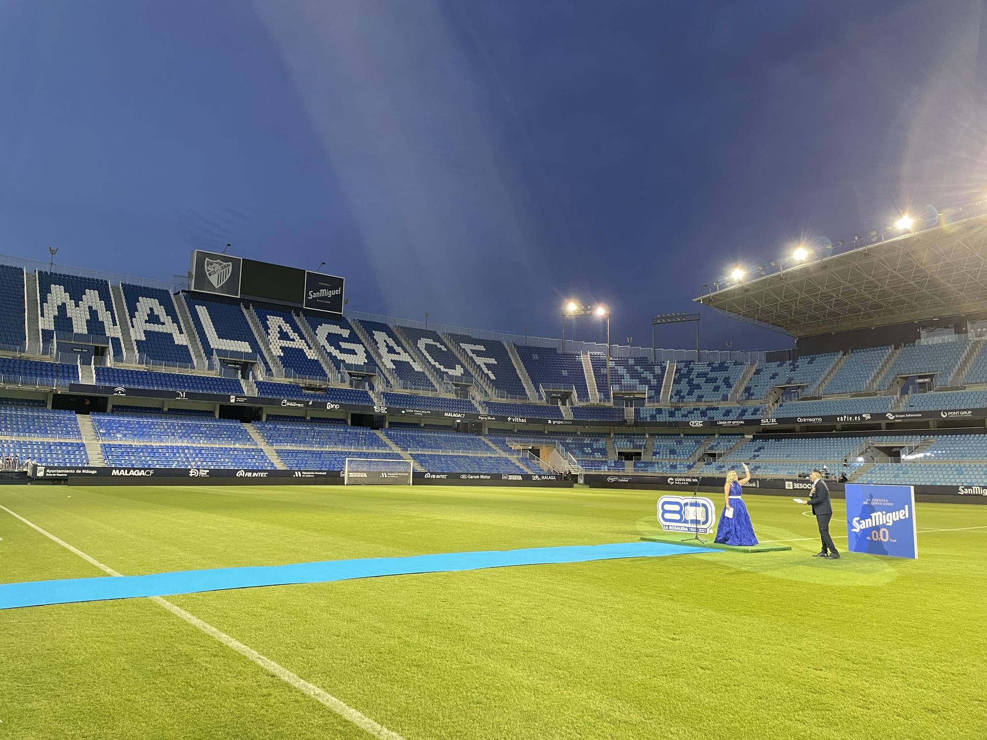 La Rosaleda se viste de gala para celebrar su 80 cumpleaños