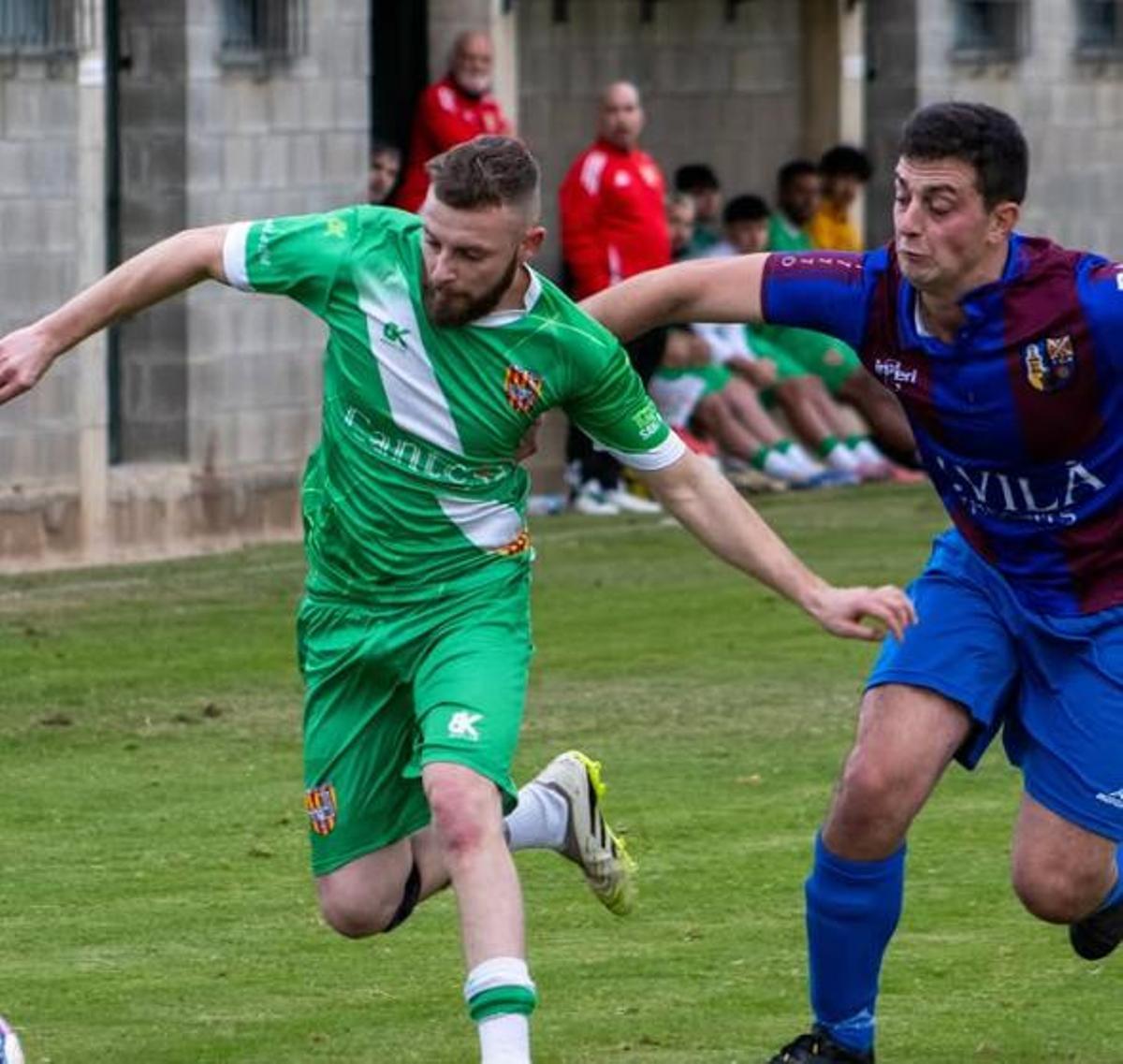 El Sant Miquel contra el Borrassà en un partit d'aquesta temporada.