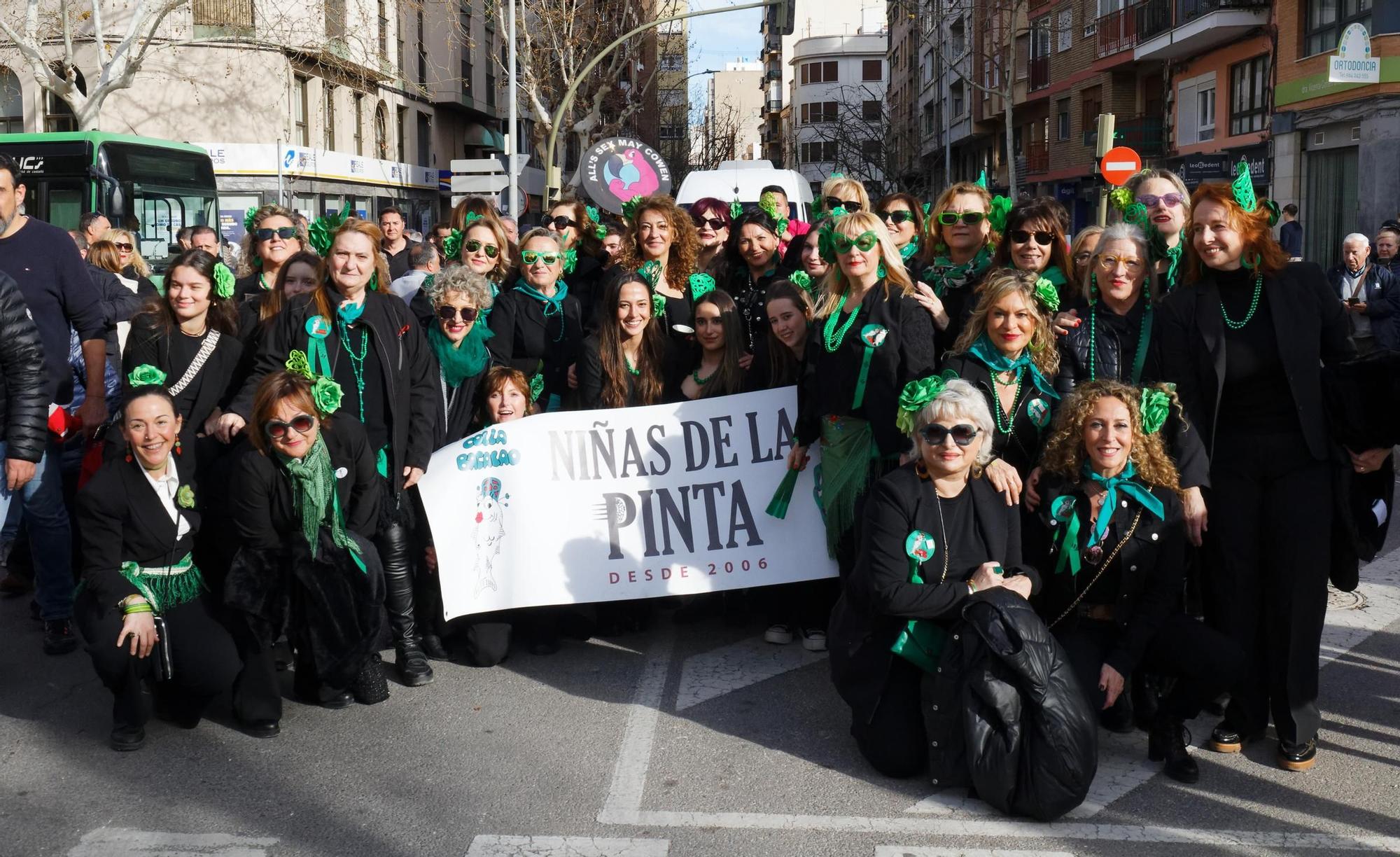 Ls Niñas de la Pinta, este viernes.