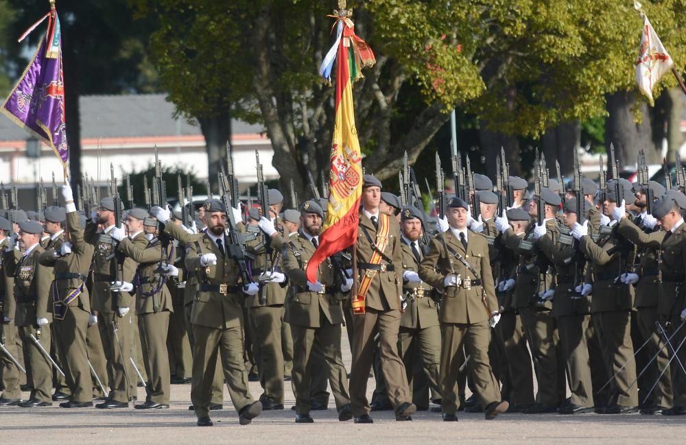 El general Cebrián destaca el nuevo regimiento y material como refuerzos de esta unidad